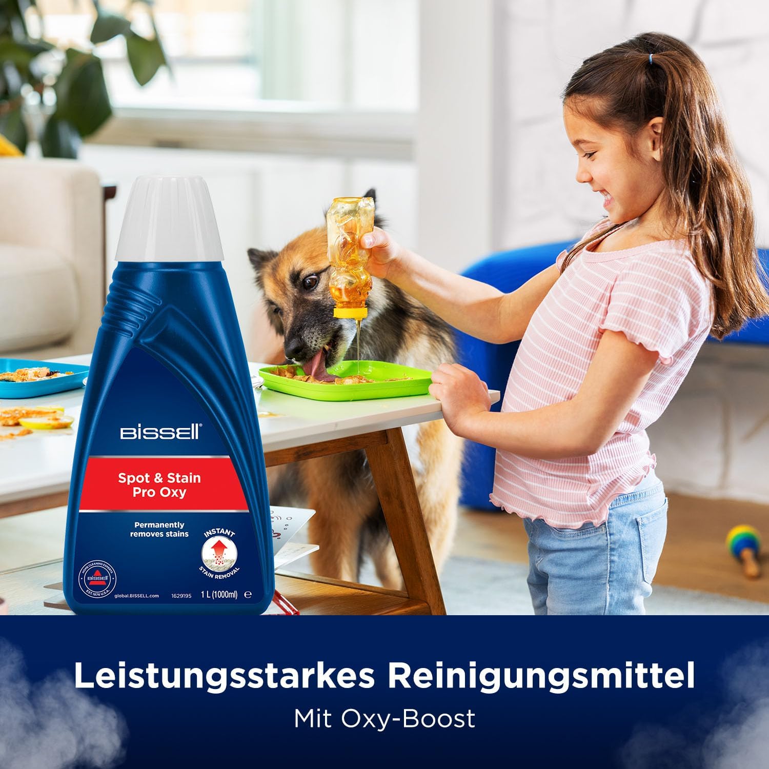 BISSELL SpotClean HydroSteam | Fleckenreiniger für Hartnckige Flecken | Dampft, Schrubbt und Saugt | Mehrflchen-Fleckenentfernung | Schnelltrocknend | Dampfmodus | HydroSteam Technologie | 3689N