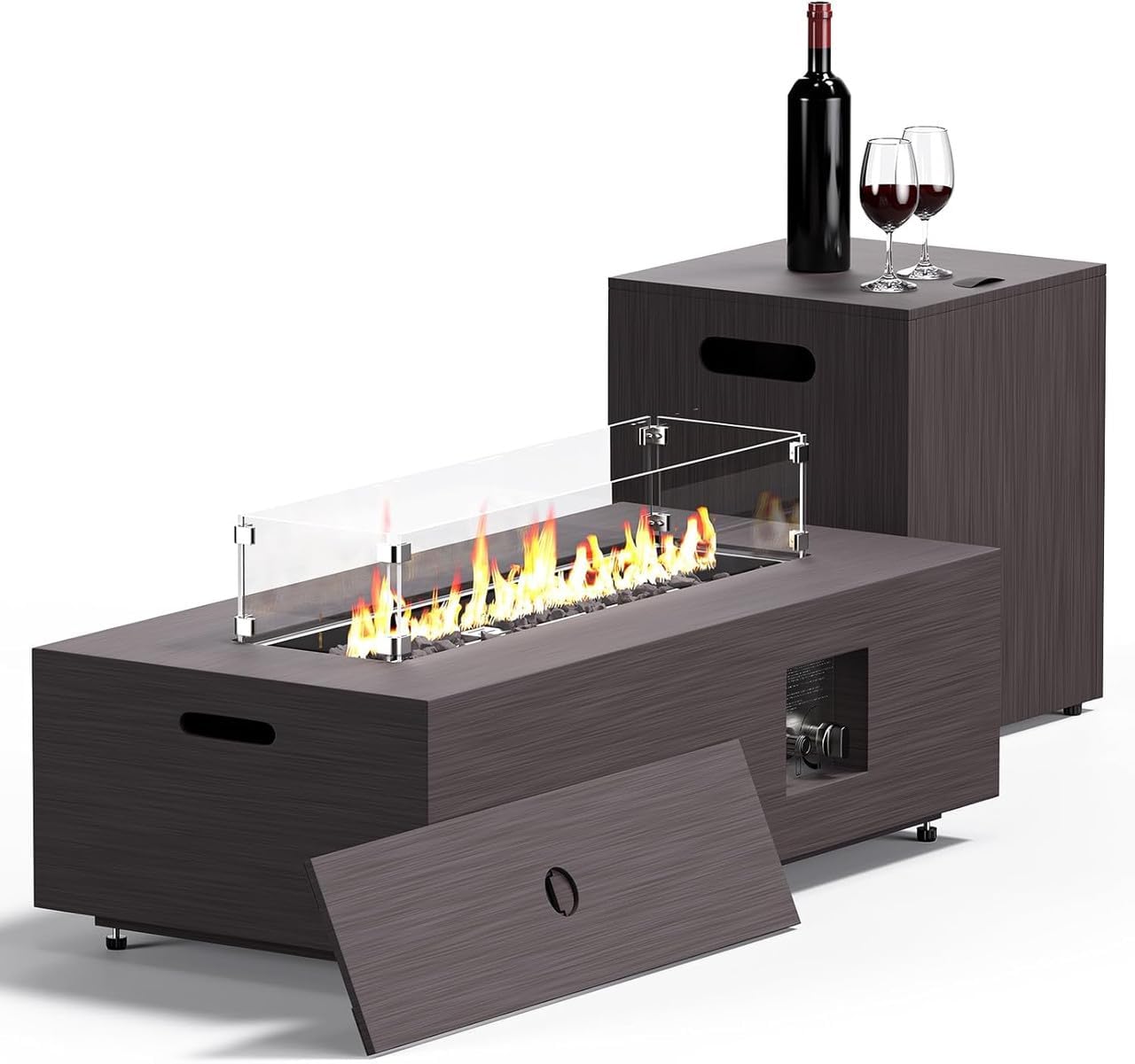 Jocoevol Fire Pit Table 50,000 BTU 42