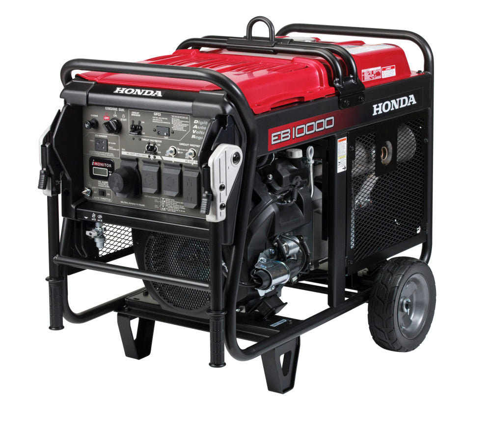 2025 EB10000 10000Watt Industrial Generator with CO-MINDER Sensor EB10000G from Honda
