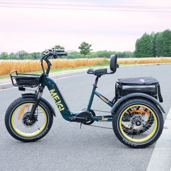 2025 SILVERADO 20 48V/14AH 750W Foldable Fat Tire Electric Trike, 330LBS (96817362)