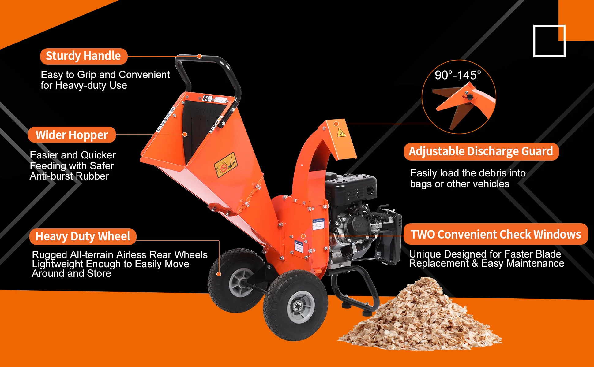 EFCUT C30 LITE Houtversnipperaar Shredder
