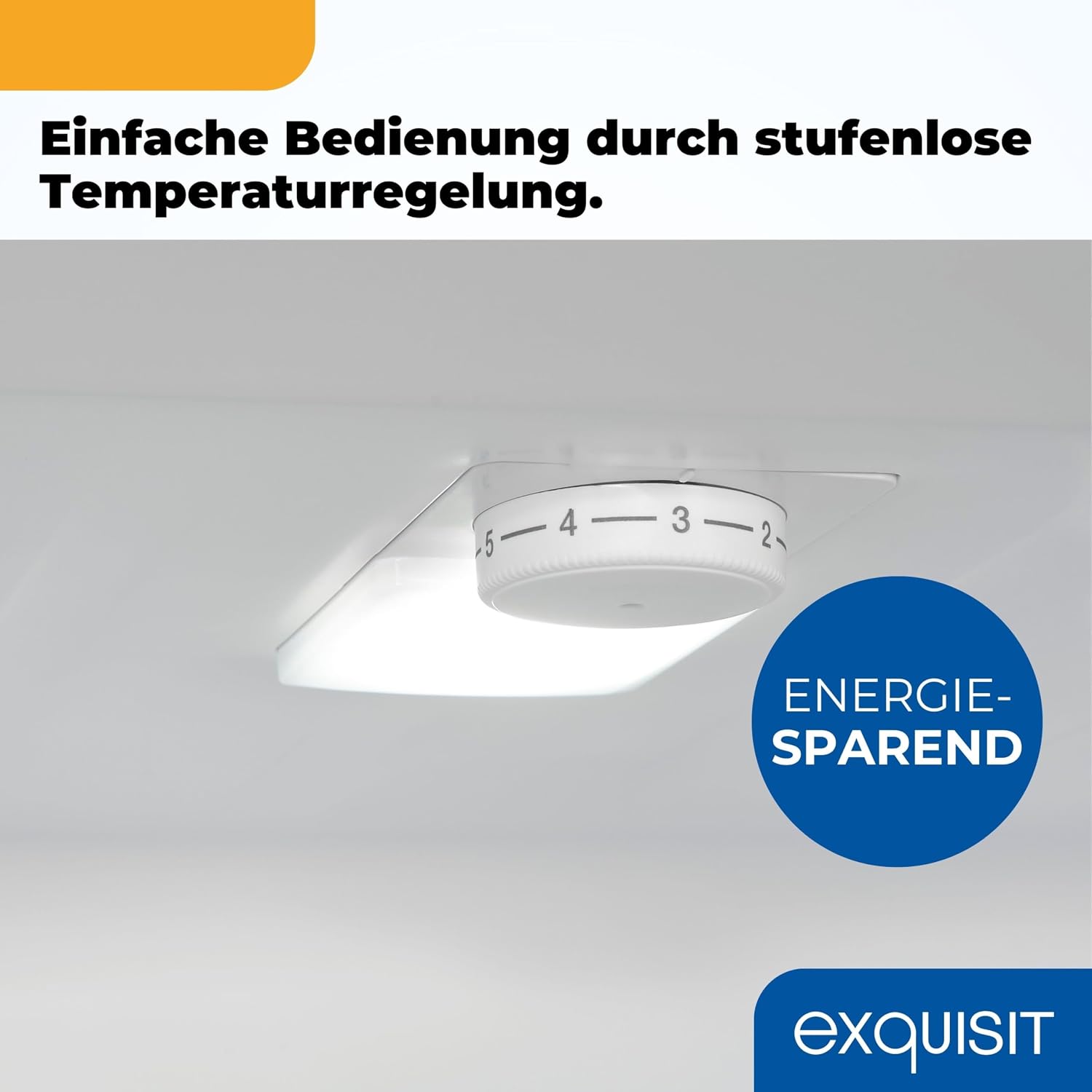Exquisit Kühl-Gefrierkombination | 260 l Nutzinhalt, Energieklasse D, 40 dB(A) | Wasserspender mit Tank, elektronische Temperaturregelung, LED-Beleuchtung | KGC5265-70-WS-040D inoxlook-az