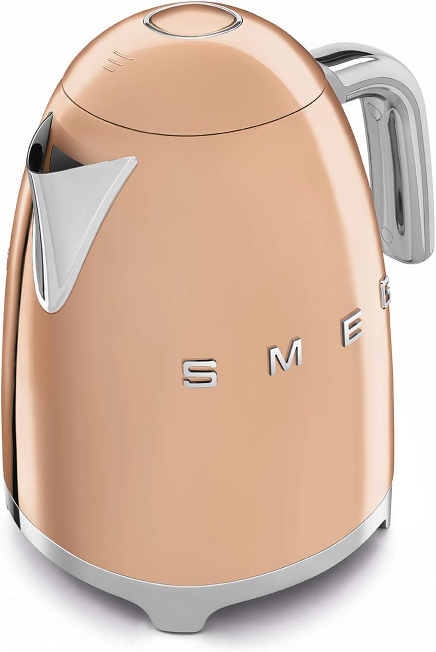 Smeg, 2x2 TSF01CREU -Toaster, 2 Schlitze für 2 Scheiben, 6 Vergoldungsniveaus, Heizfunktion, Abtau- und Bagel- Funktion, Sammelschublade, 950W, Creme