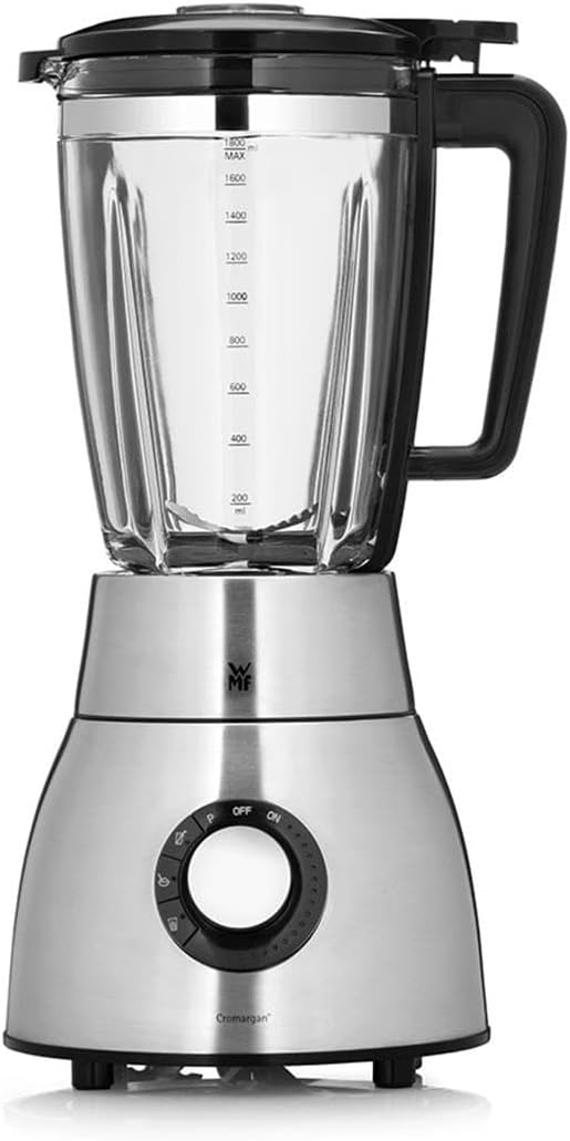 WMF Kult Pro Standmixer, 25.000 U/min, 1.400 Watt, Glasbehälter 1,8 l, Mixer Hochleistungsmixer, Smoothie-, Ice Crush- und Intervall-Funktion