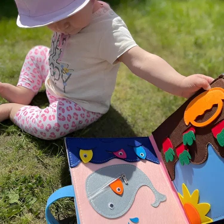 Montessori Learning Book Engaging Educational Workbook for Kids, Interactive Activities for Early Childhood Development