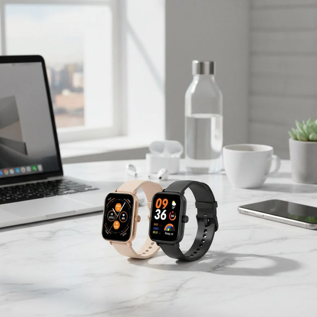 LifeSync Ultra Smartwatch 24/7 Health Tracker with Bluetooth Connectivity