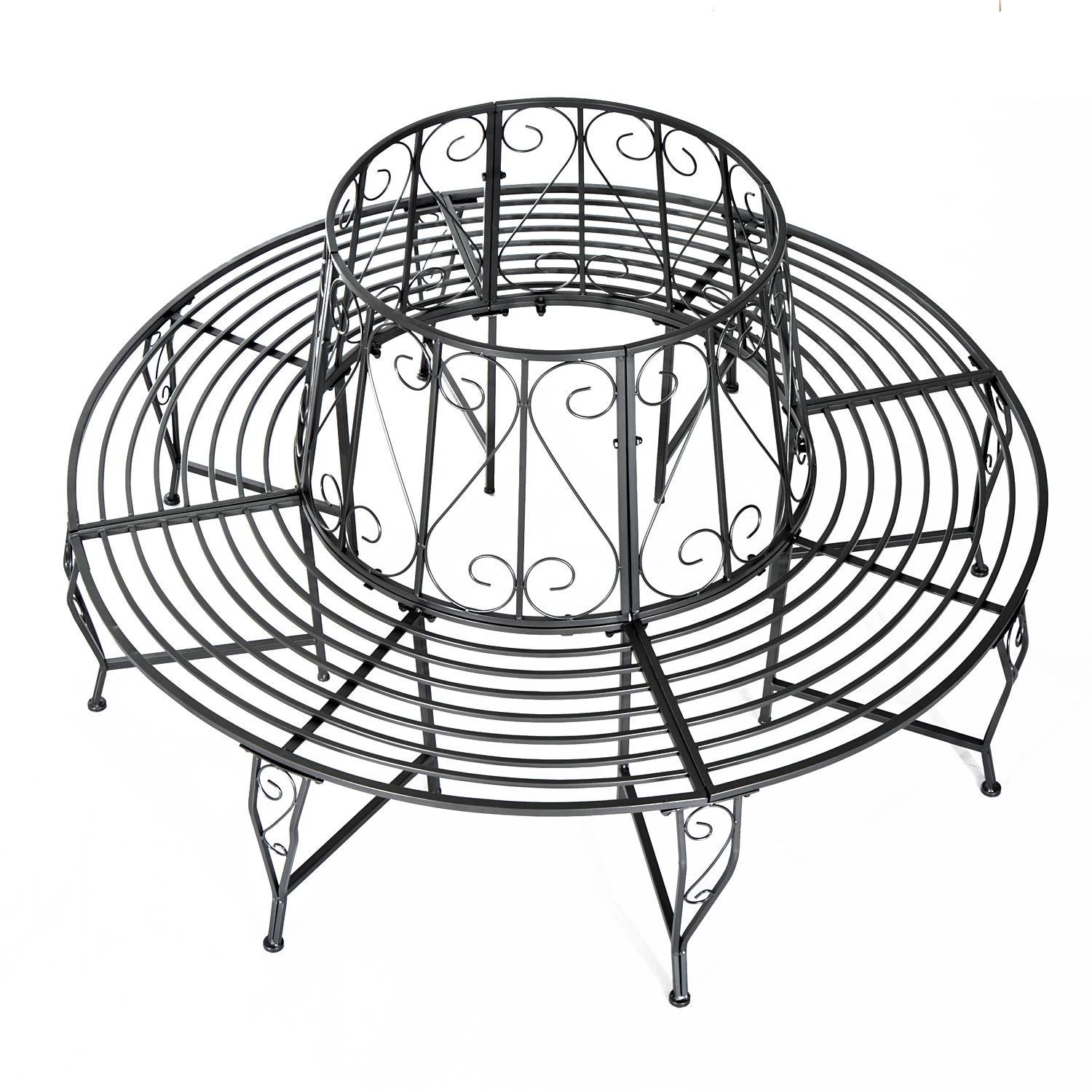 360�� boombank ronde bank tuinbank bankje parkbank bankje tuin metaal