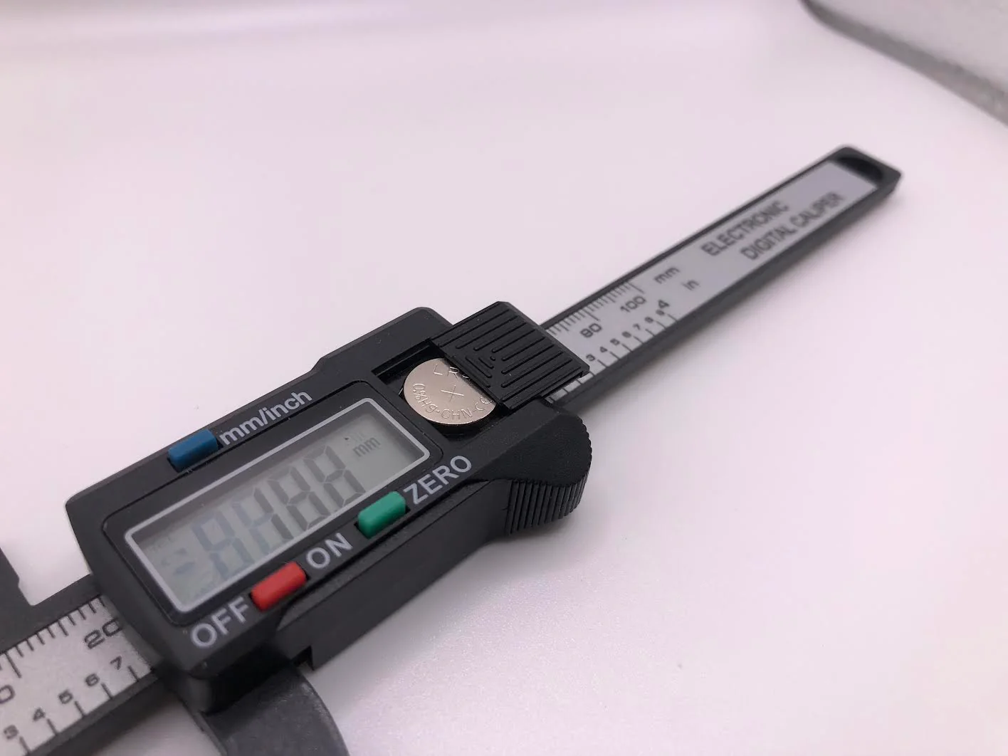 100mm Digital Caliper – Carbon Fibre Composite Vernier Micrometer Measuring Tool