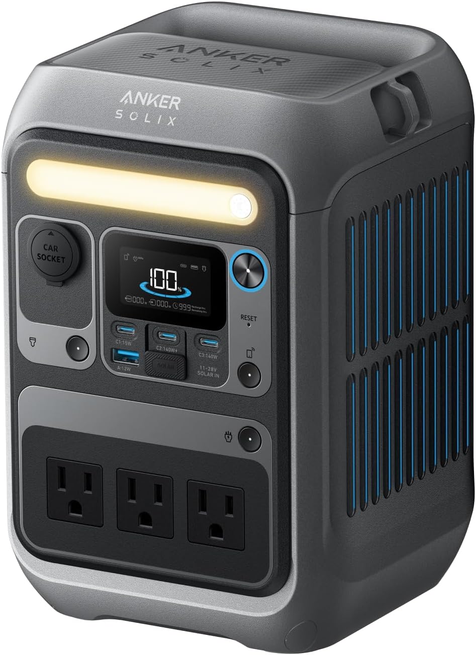 Portable Power Station Solix C300, 288Wh Battery
