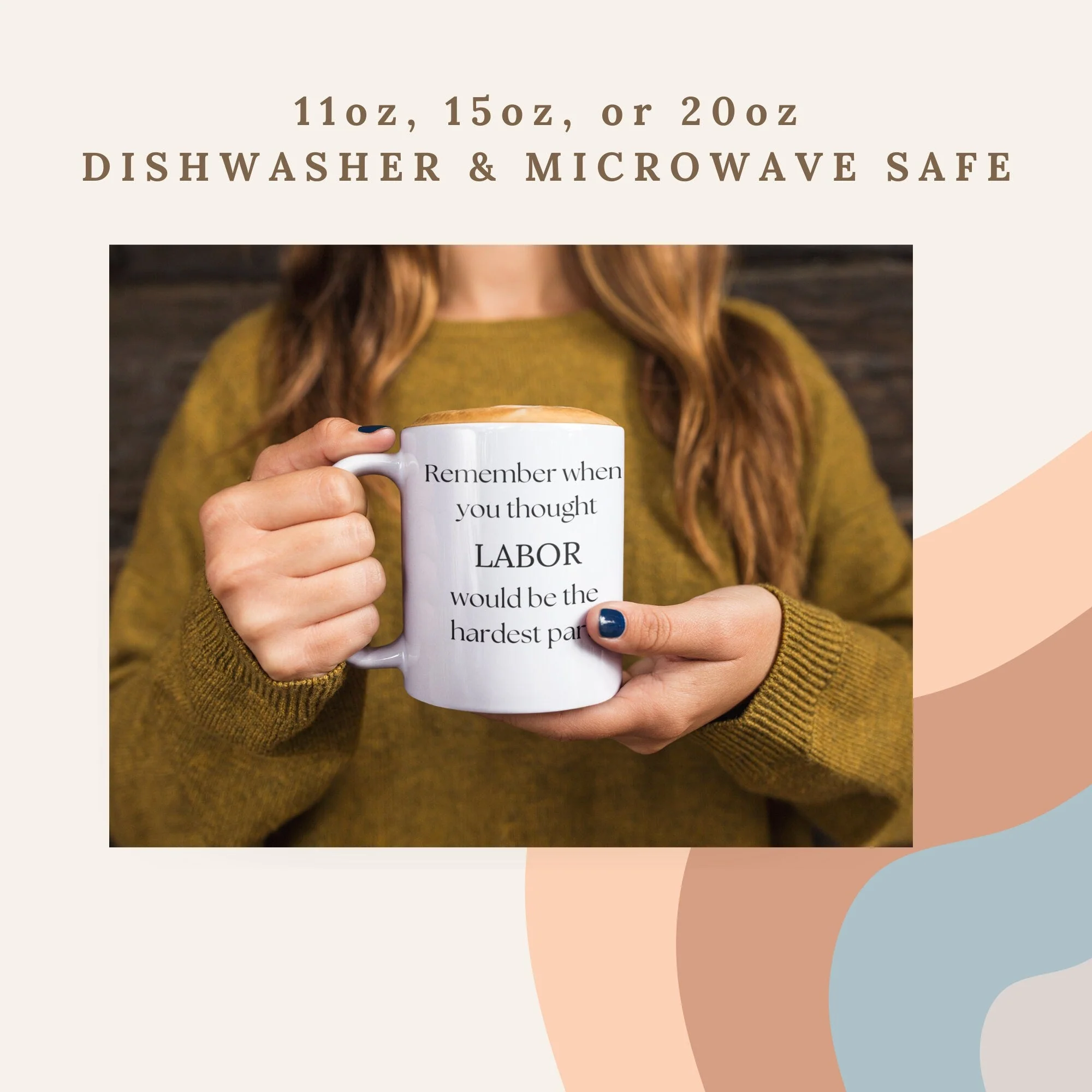 Gift for New Moms, Sarcastic Coffee Mug, Funny New Mom Gift, Funny Quote for New Moms