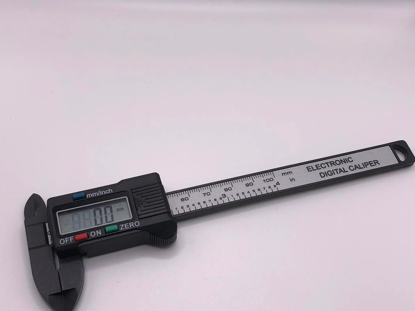 100mm Digital Caliper – Carbon Fibre Composite Vernier Micrometer Measuring Tool