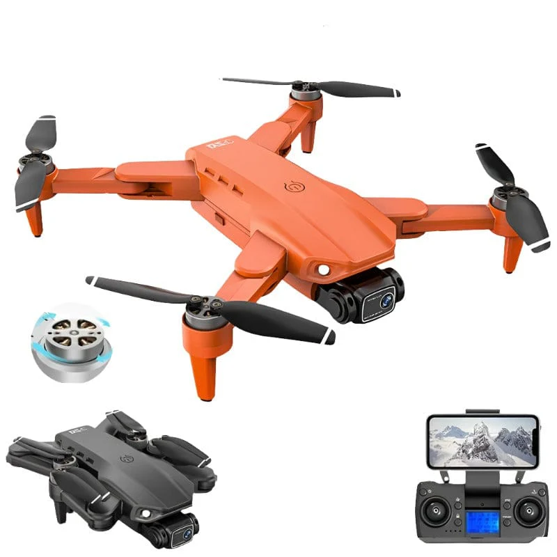 GPS Drone 4K HD Dual Camera, 5G WiFi, Brushless Motors, Foldable Quadcopter with 1.2KM Range for Professional Photography