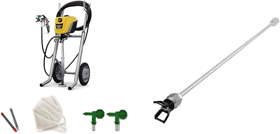 WAGNER Airless Farbsprühsystem Control Pro 350 M für Wandfarben, Latexfarben, Lacke & Lasuren, 15 m²-2 min, Druckregulierung, 110 bar, Schlauch 15 m