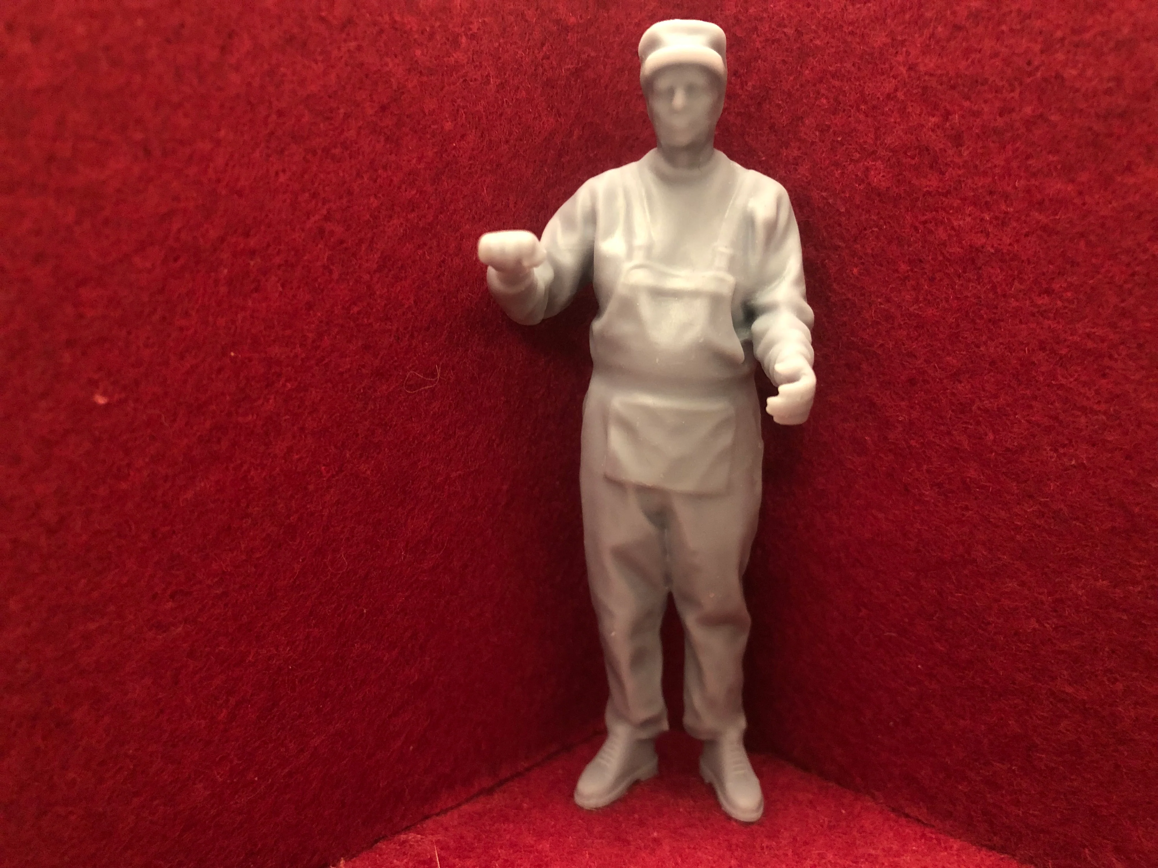 16mm figure  3D scan of a real person - MD039 1:19 scale & SM32