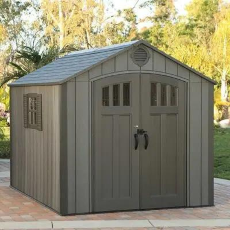 Lifetime 8 Ft. x 10 Ft. Outdoor Storage Shed