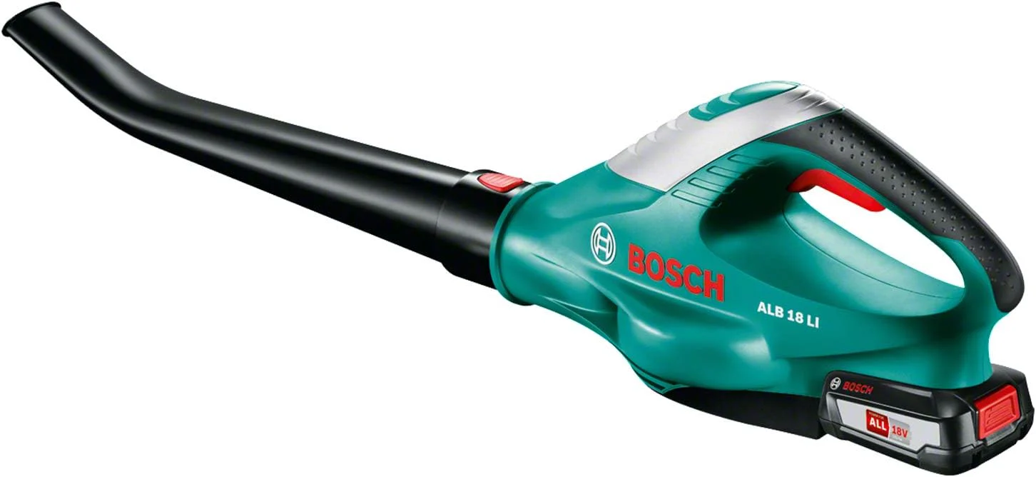 Bosch Home and Garden Accu Bladblazer ALB 18 LI (1 Accu, Max. Blaassnelheid 210 km/u, in Kartonnen Doos) Groen, Zwart