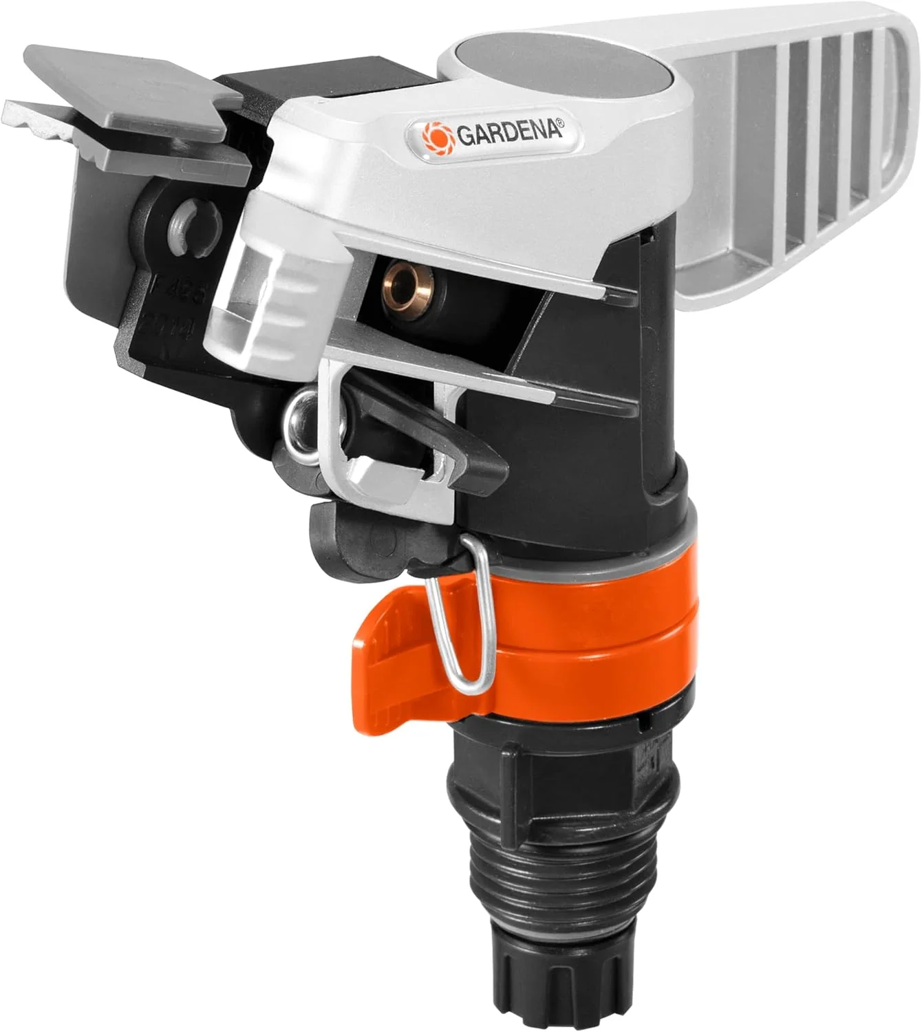 Gardena Comfort veelvlakssproeier AquaContour Automatic: vlakberegening voor de individuele besproeiing van bijna elke tuinomtrek, eenvoudig te programmeren, reikwijdte 2,5-10,5 m (8133-20)