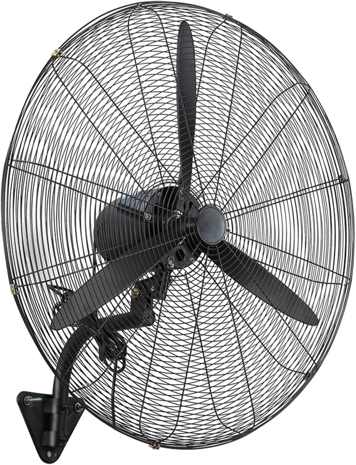 Wandventilator, Industrielüfter, 3 Luftvolumenstufen, Leiser 120°-Oszillationsbetrieb Für Zuhause Und Büro Im Sommer, 79 cm (31 Zoll)