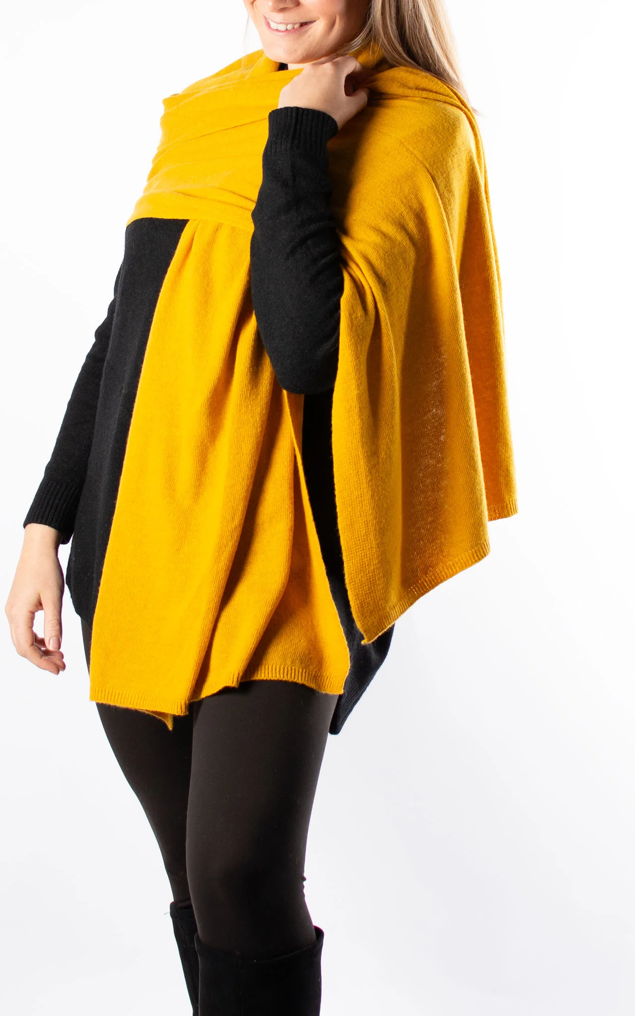 Scarf | Plain | Mustard