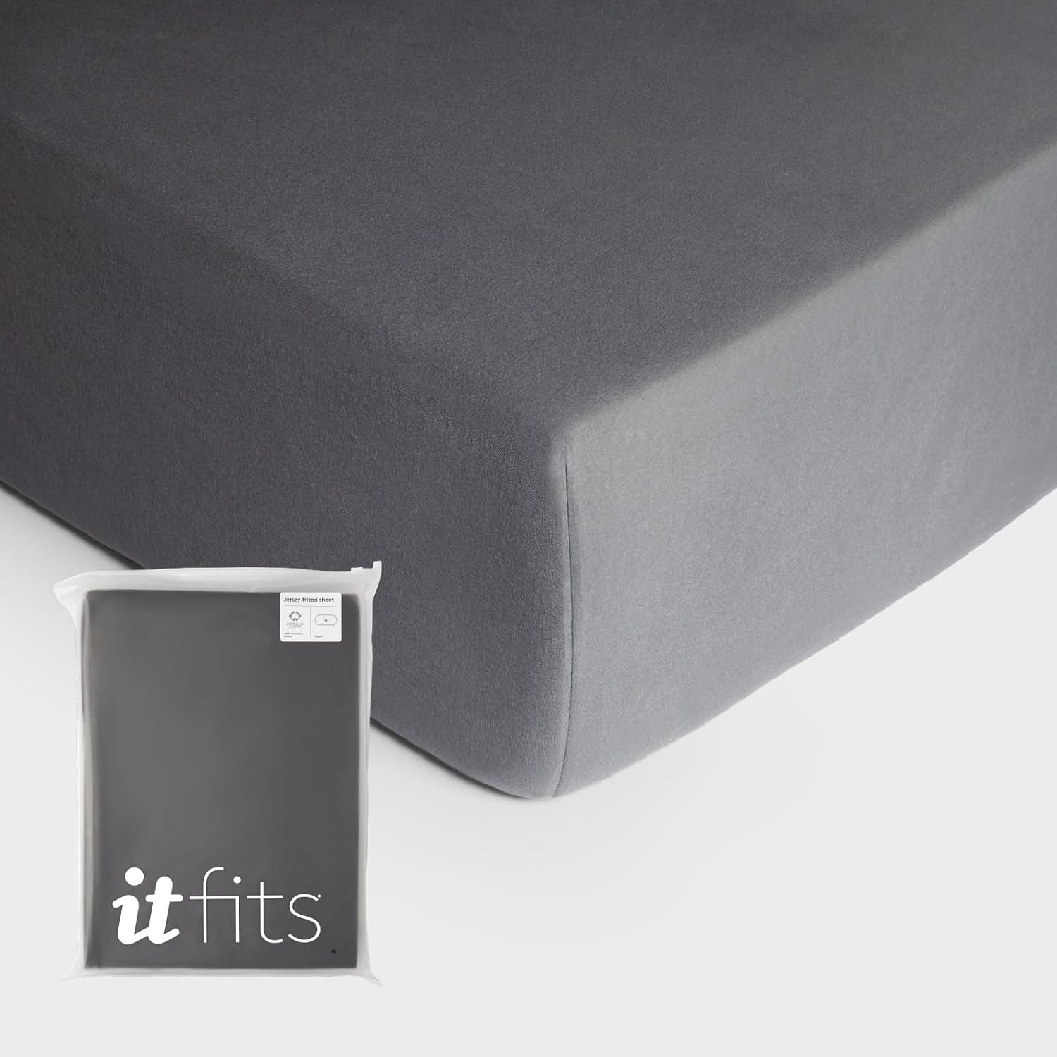 Luxury Australian Cotton Jersey Fitted Sheets, Split King