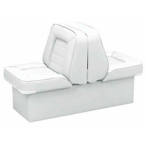 Wise 8WD505P-1-710 Bucket Style Back to Back Lounge Seat, White