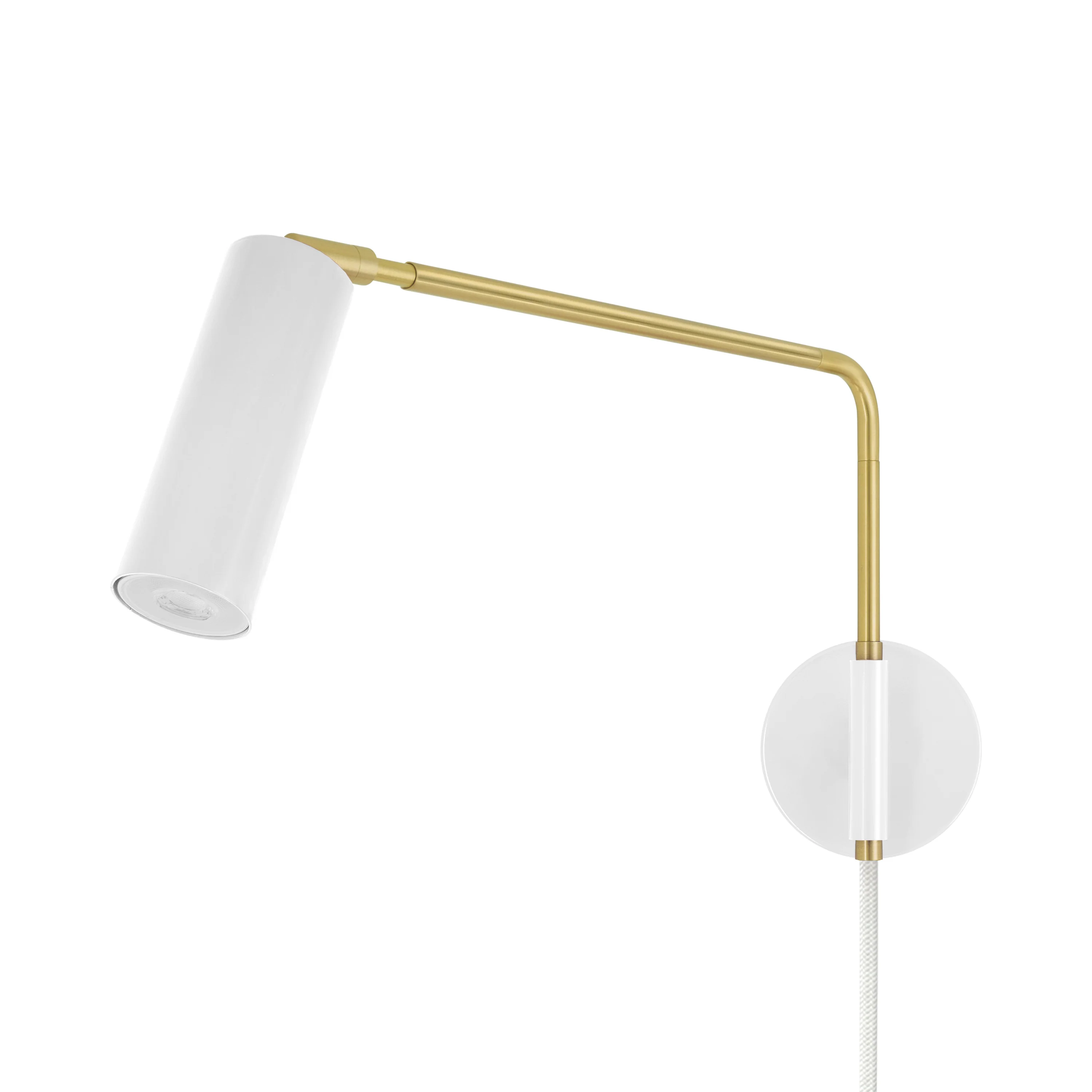 Color Reader Swing Arm Plug-in Sconce - 17