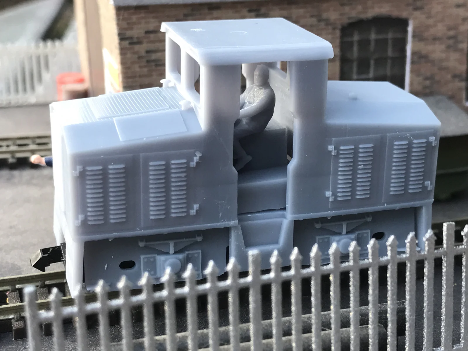 OO9 009 Diema DS90 Style Diesel Locomotive Shunter Body For KATO 11-109