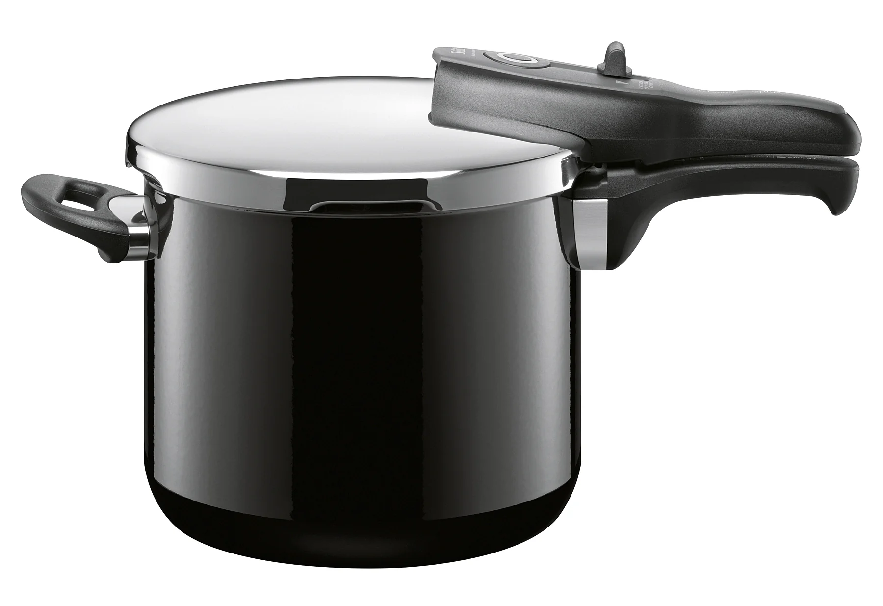Snelkookpan Sicomatic t-plus 6,5 l Silargan zwart