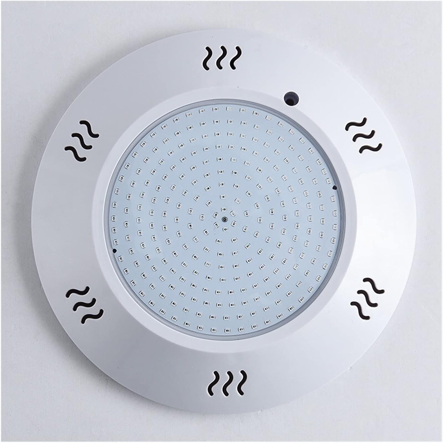 Mit Harzkleber gefüllte Schwimmbadbeleuchtung, LED-Unterwasserbeleuchtung, IP68, AC12V, RGB-Farbwechsel-Poollampen, superheller LED-Scheinwerfer Eine AtmosphäRe Schaffen(Cold White,35W)