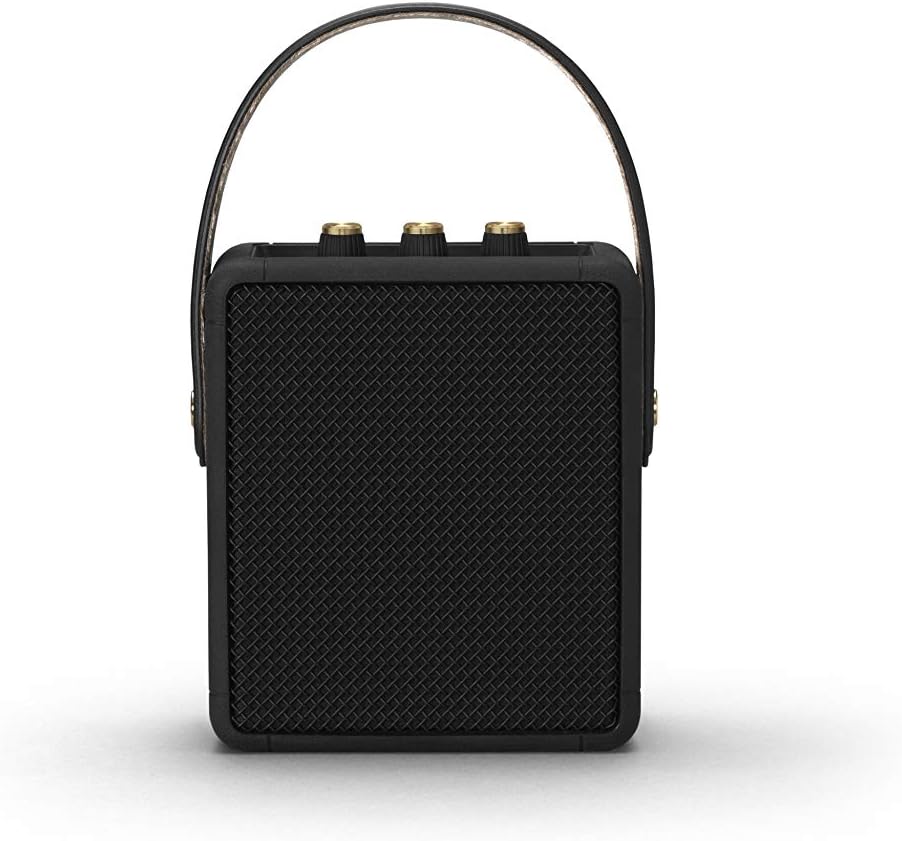 Marshall Stockwell II Portable Bluetooth Speaker - Black&Brass