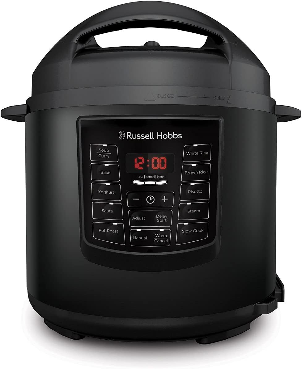 Russell Hobbs Digital 11-in-1 Multicooker 6L, RHPC3000, Electric, Matte Black