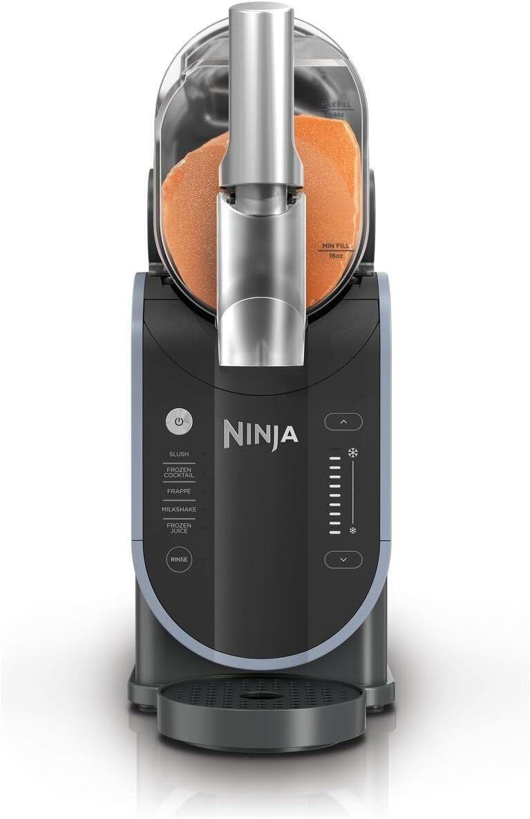 Ninja SLUSHi Gefrorene Getränkebereiter, für Slush, gefrorene Cocktails, Frappé, Milchshakes und gefrorenen Saft, kein Eis oder Zubereitung erforderlich, WhisperChill-Technologie, 1,9 l