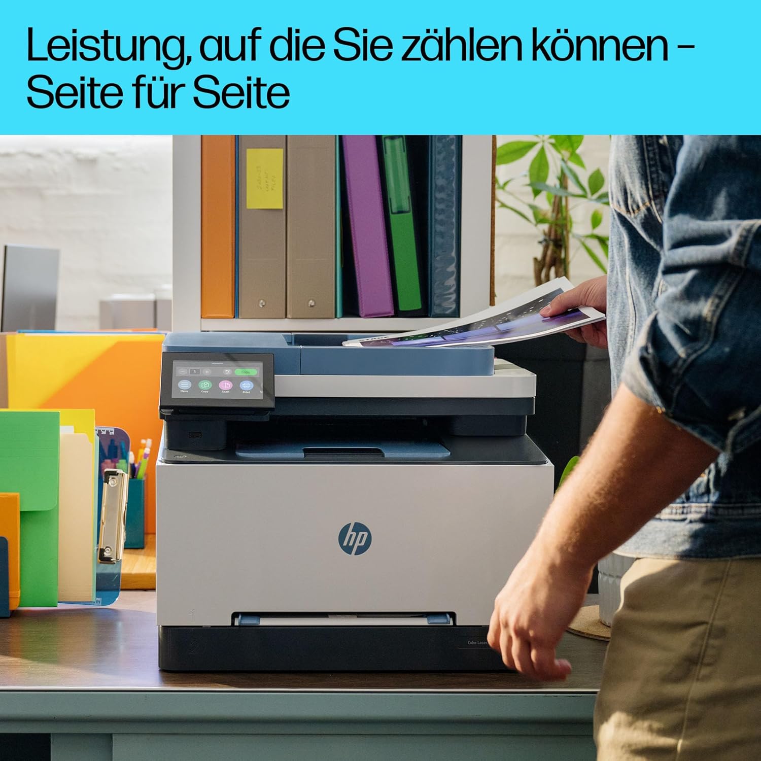 HP Color LaserJet Pro MFP 3302fdwg Multifunktions-Farblaserdrucker, Fax, Automatischer beidseitiger Druck, Touchscreen, Wi-Fi, Ethernet, USB, HP Wolf Pro Security