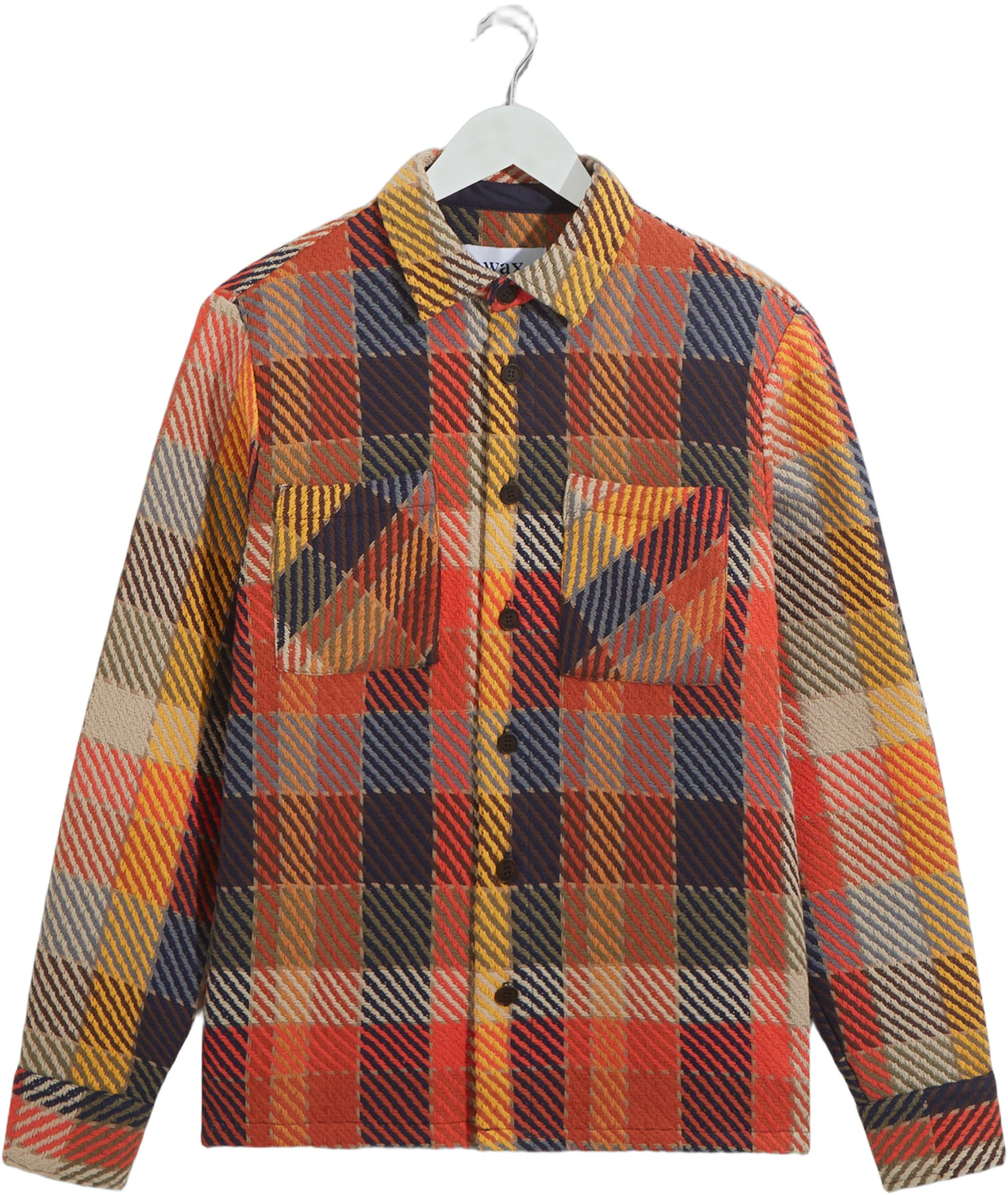 Wax London Men’s Whiting Pike Check Overshirt