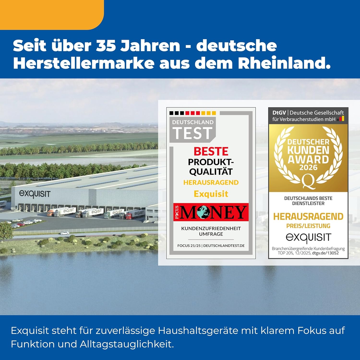 Exquisit Gefrierschrank 204 l Nutzinhalt, Energieklasse E, 39 dB(A) NoFrost, Schnellgefrieren, elektronische Temperaturregelung, Türalarm, hohe Bauform für mehr Stauraum GS5271-NF-H-040E weiss