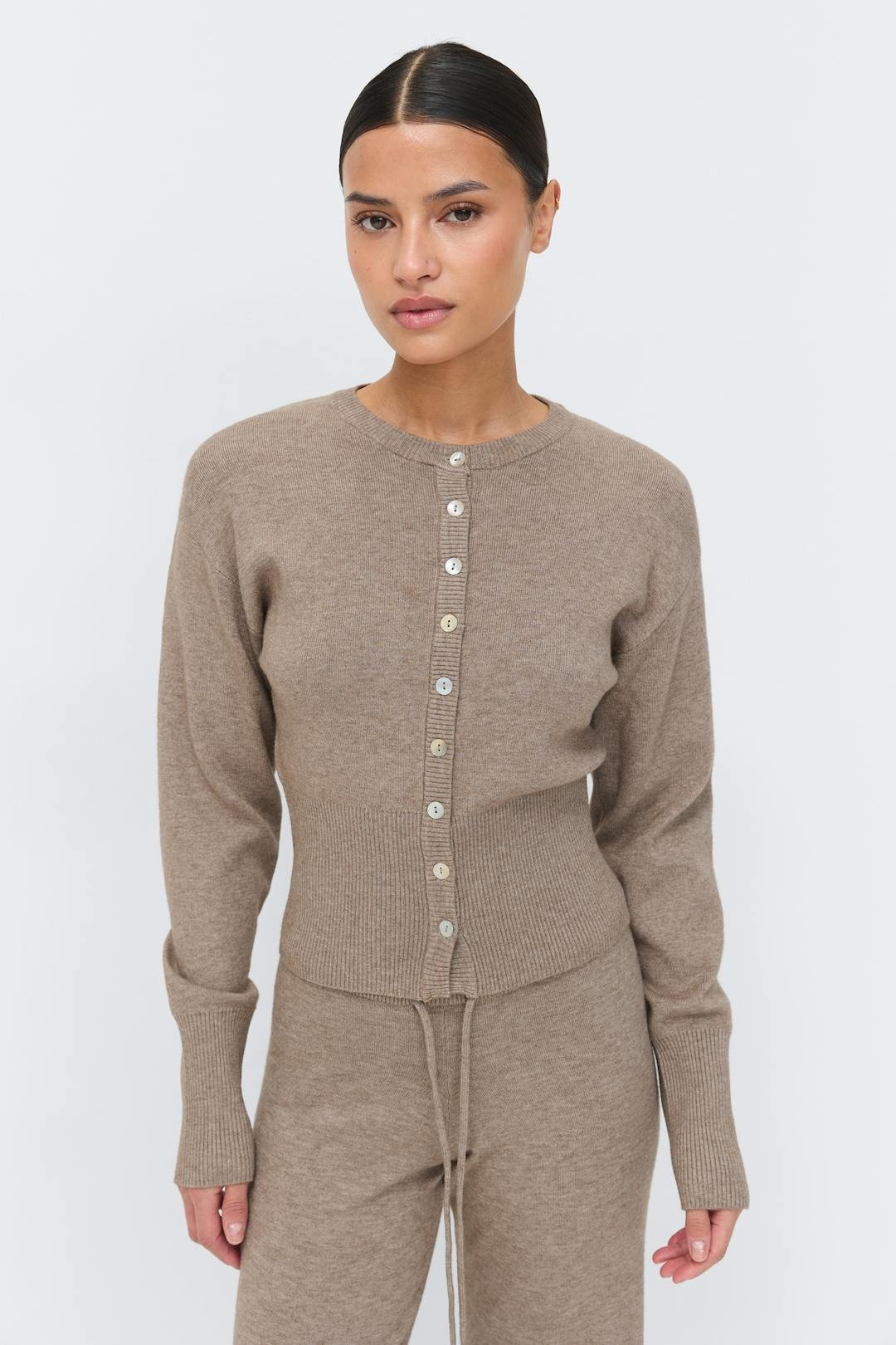 Dame Gina Tricot Knitted loungewear cardigan