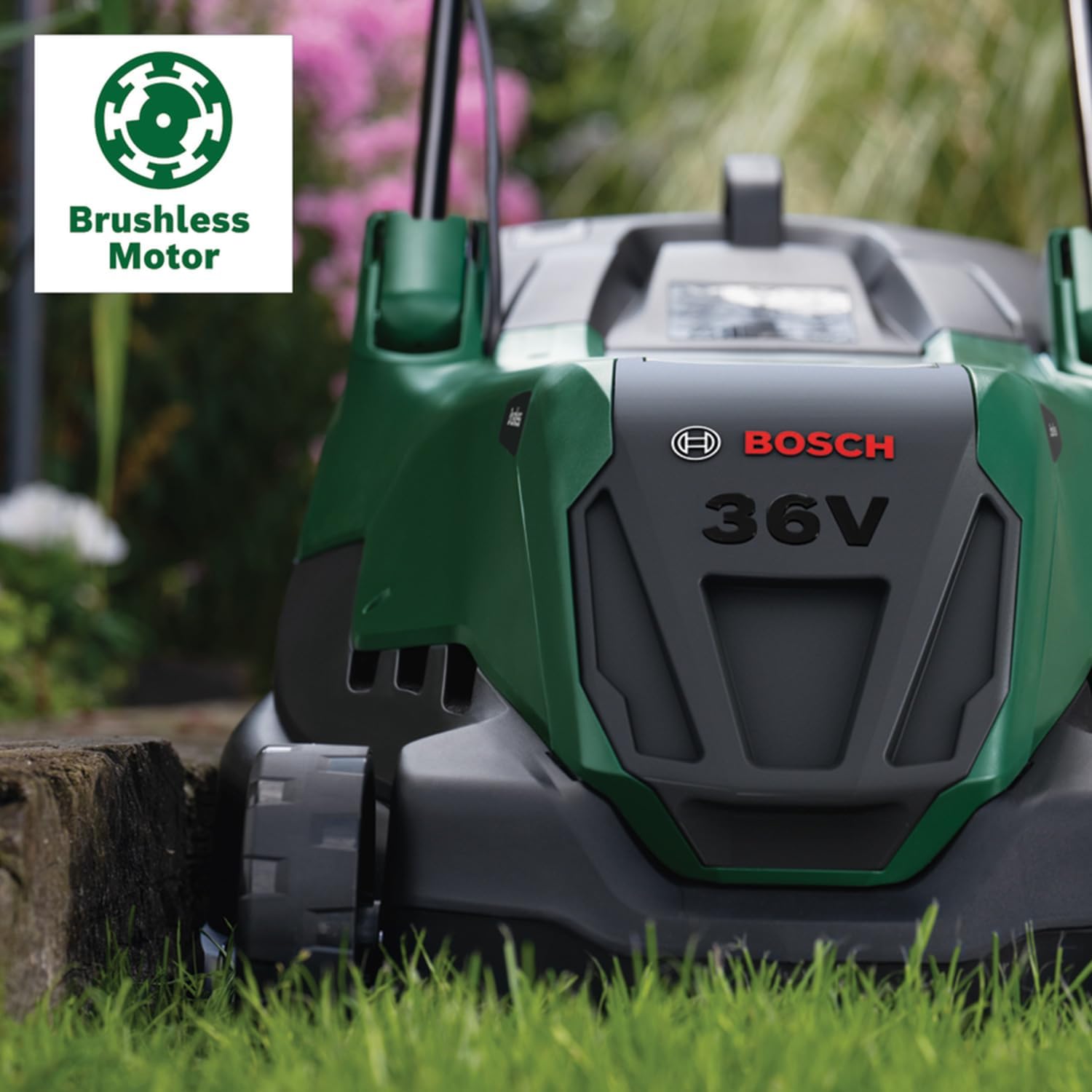 Bosch leistungsstarker Akku-Rasenmäher AdvancedRotak 36V-44-750 (zum Rasenmähen, 36-Volt-System, Schnittbreite: 44 cm, Set, mit 1x 4.0 Ah- Akku und Ladegerät)