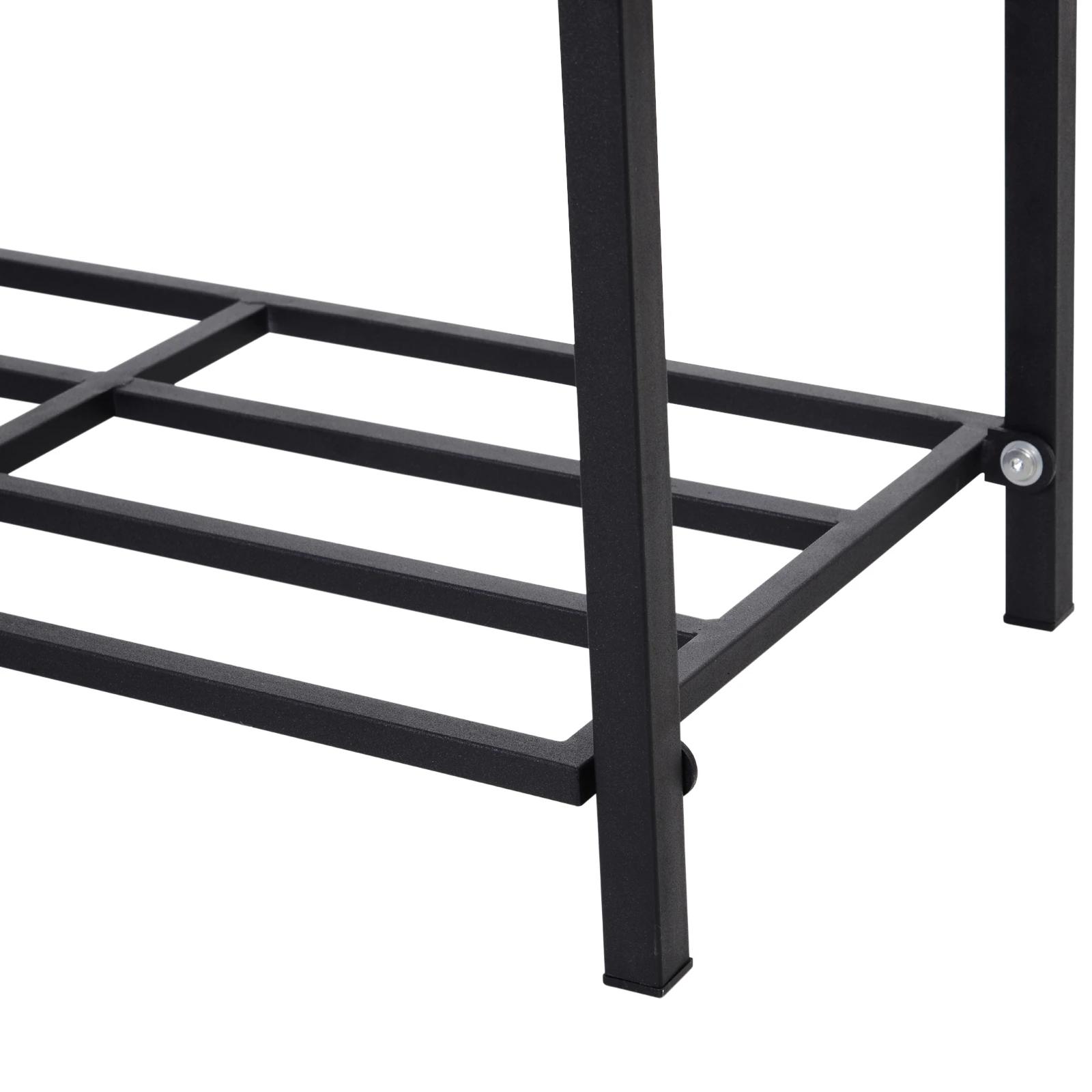 Outsunny? verhoogd bed, bloembak, bloempot met plank, irrigatie, rotan bruin 70 x 30 x 72 cm | Aosom.de