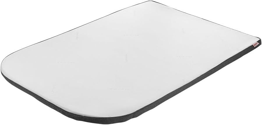 San Hima Memory Foam Camping Mattress Topper 199x130x6CM - Gel-Infused Plush with Cool Tencel Cover, Compact for Travel, Perfect for Roof Tents