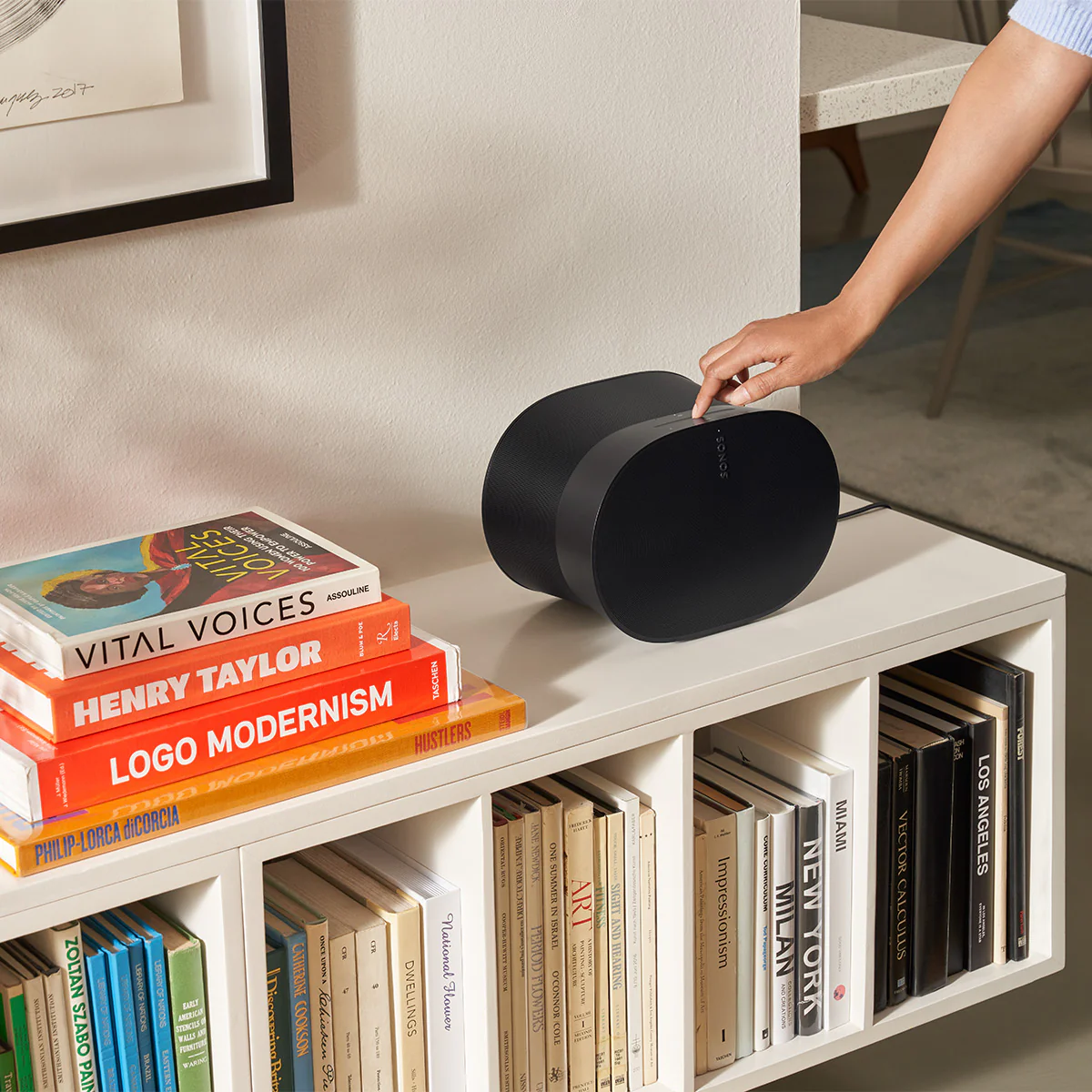 2025 Definitieve Sonos Immersieve Set met Arc Ultra Soundbar, Subwoofer Sub 4 en Paar Era 300 Draadloze Luidsprekers (Zwart)