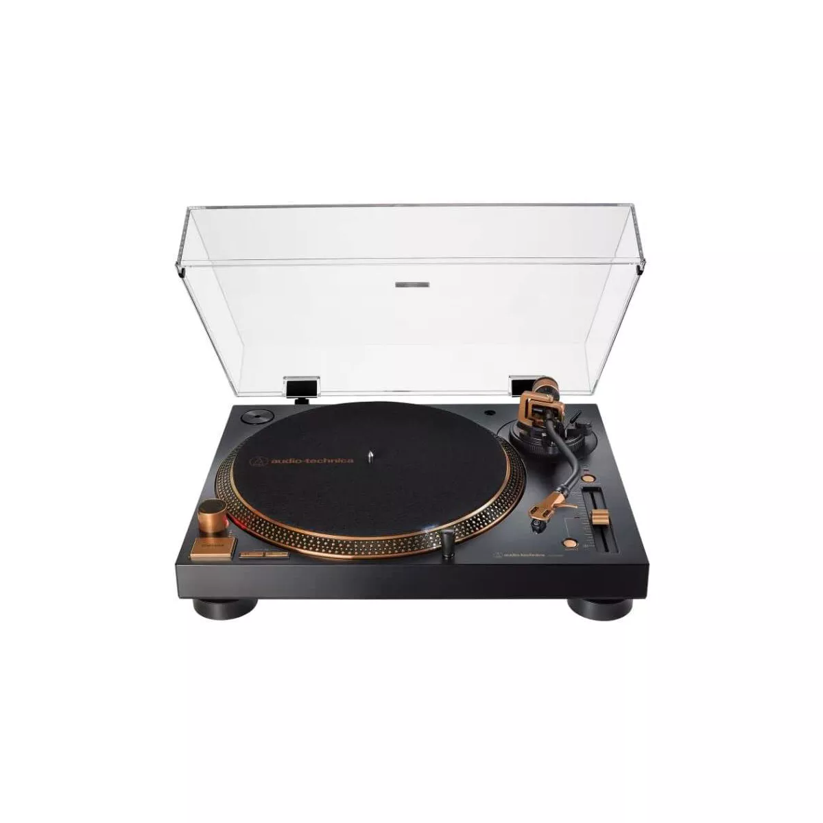 Audio Technica AT-LP120XUSB-BZ Direct Drive USB Turntable, Bronze – 3-Speed Vinyl Player with Built-in Preamp and Digital Conversion