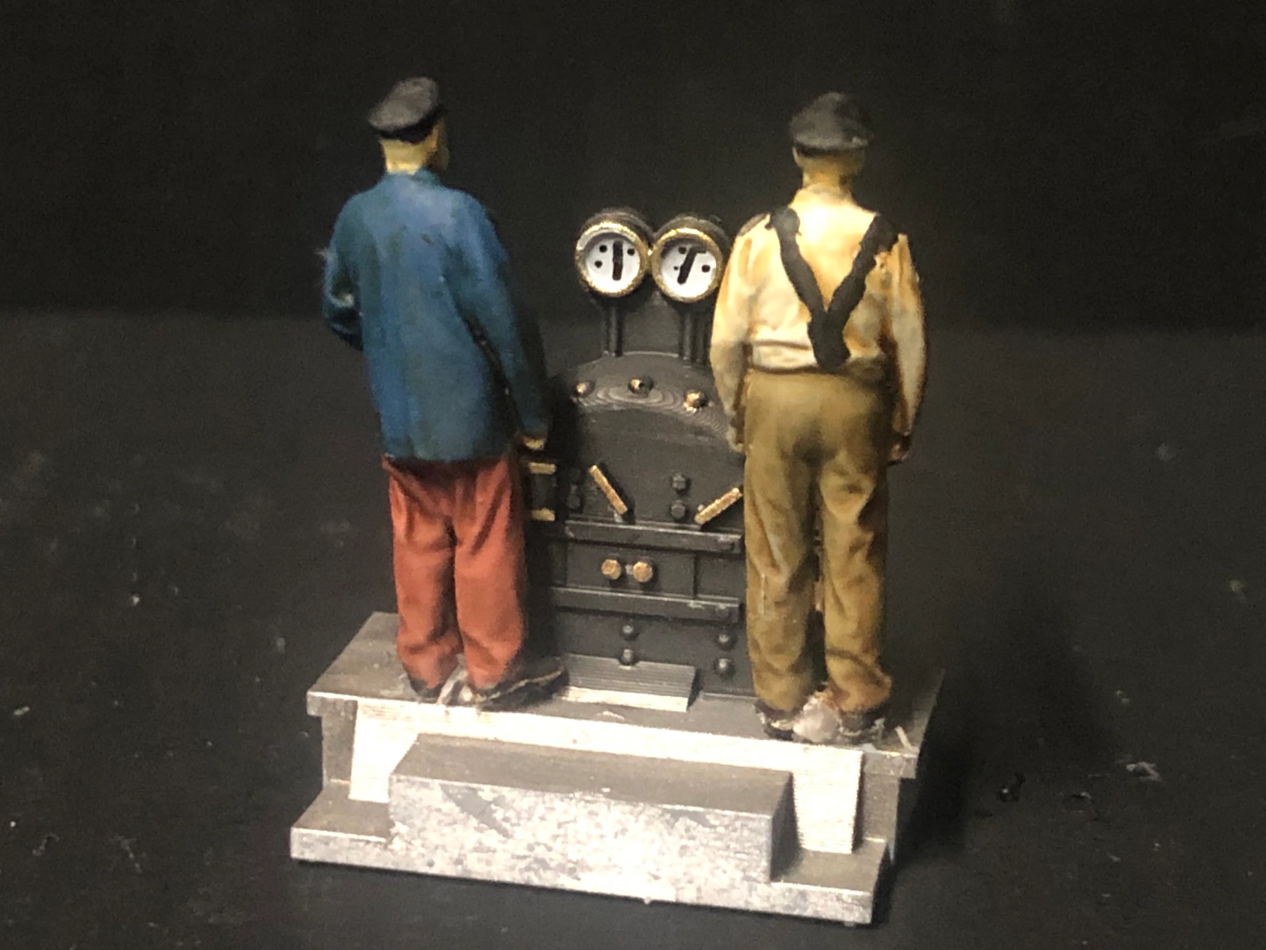 OO9/009 Kerr Stuart Open Cab Steam Loco that fits the Kato chassis 11-109