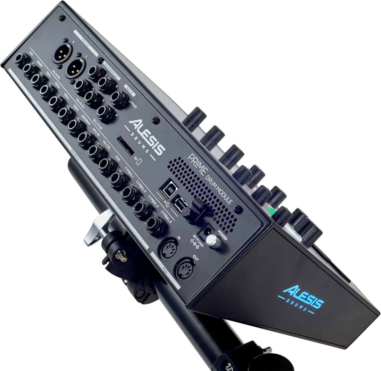 Alison Strata Prime Electronic Drum Set with Touch Screen Dual Area Grid Head