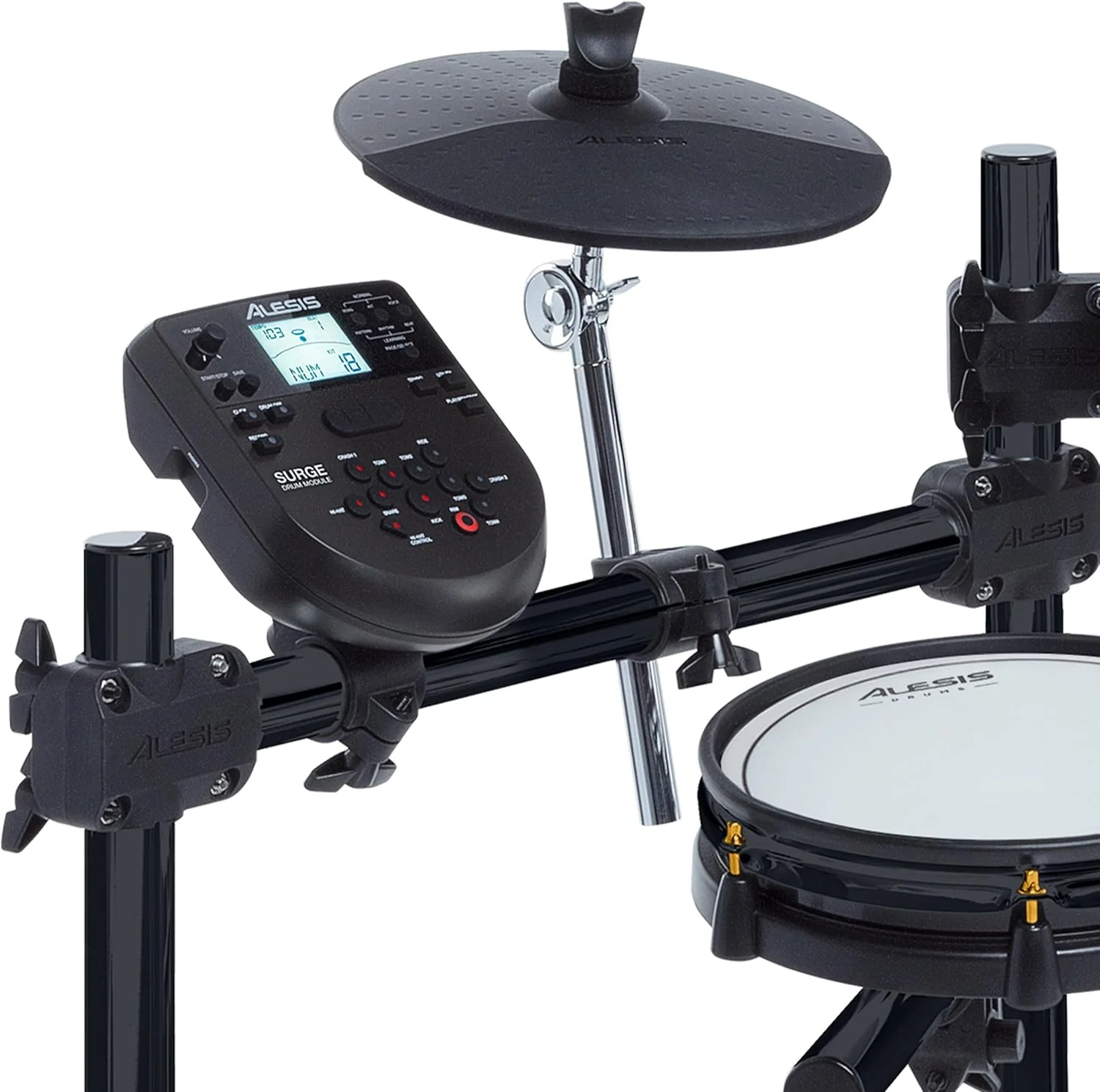 Alesis Drums Command Mesh SE Kit-Electric Drum Set USB MIDI Connection 600 Drum Sound