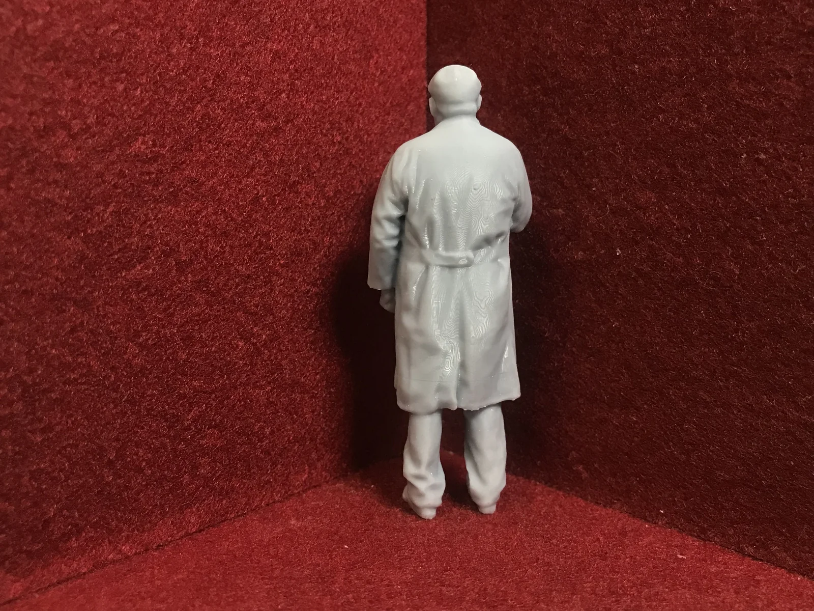 G-Scale Driver figure in coat - 3D scan of a real person - MD006 (also GN15)