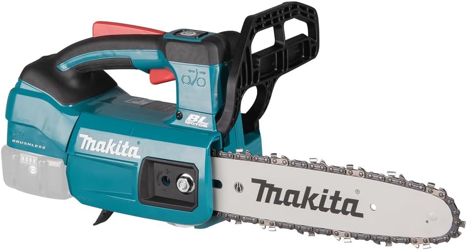 DUC 254 Z 18 V Brushless Akku Kettensäge 25 cm Solo - ohne Akku und Ladegerät, Blau, Silber
