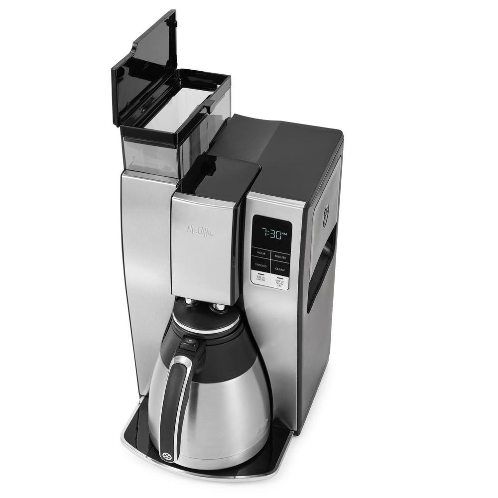 2025 Mr. Coffee Programmeerbare Druppel Koffiemachine voor 10 Kopjes met Roestvrijstalen Thermoskan �C Model 2133734