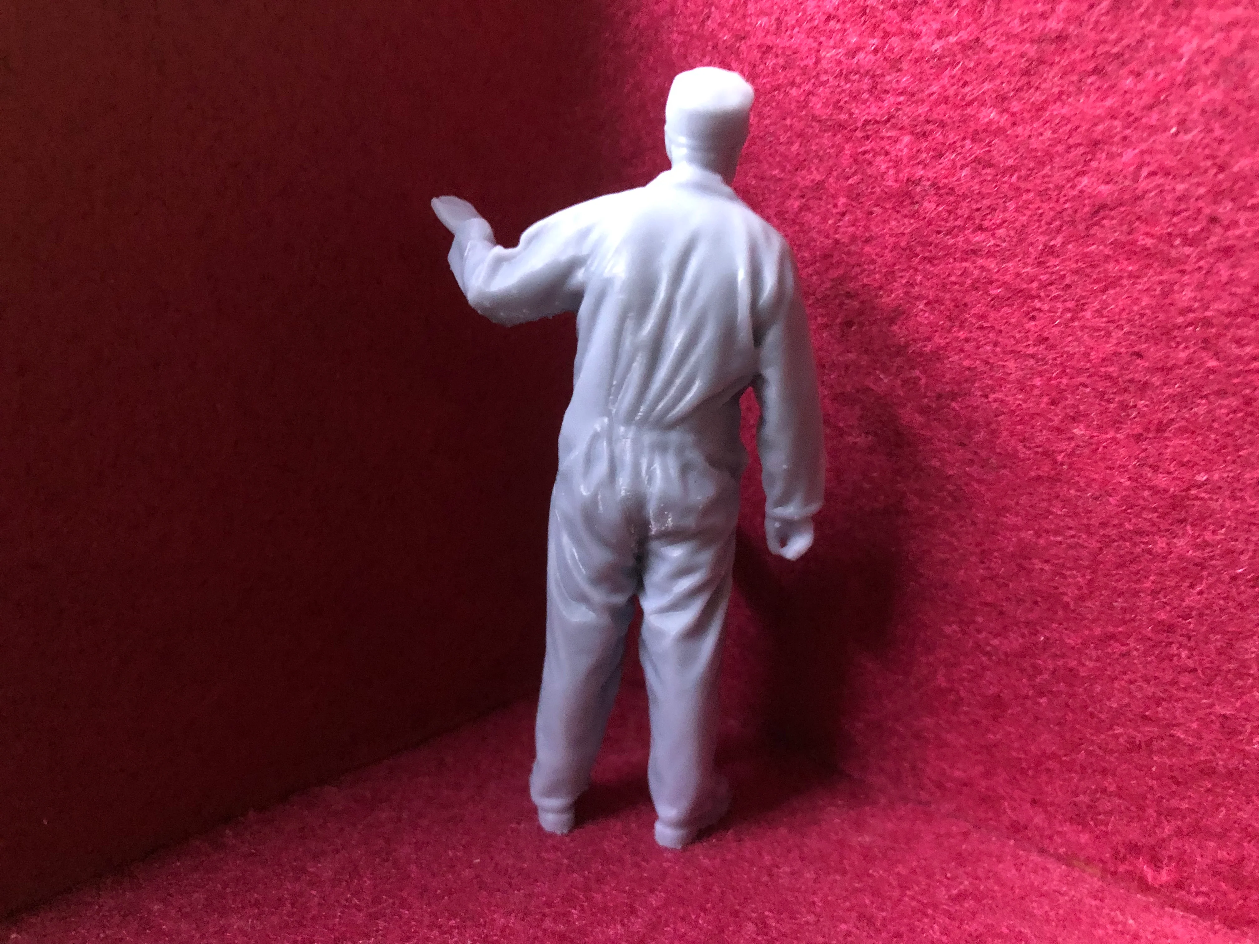 G-Scale driver figure - 3D scan of a real person - D034 (also GN15)