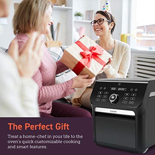 6.8-Qt. Air Fryer with Dual Heating and Smart Temperature Control
