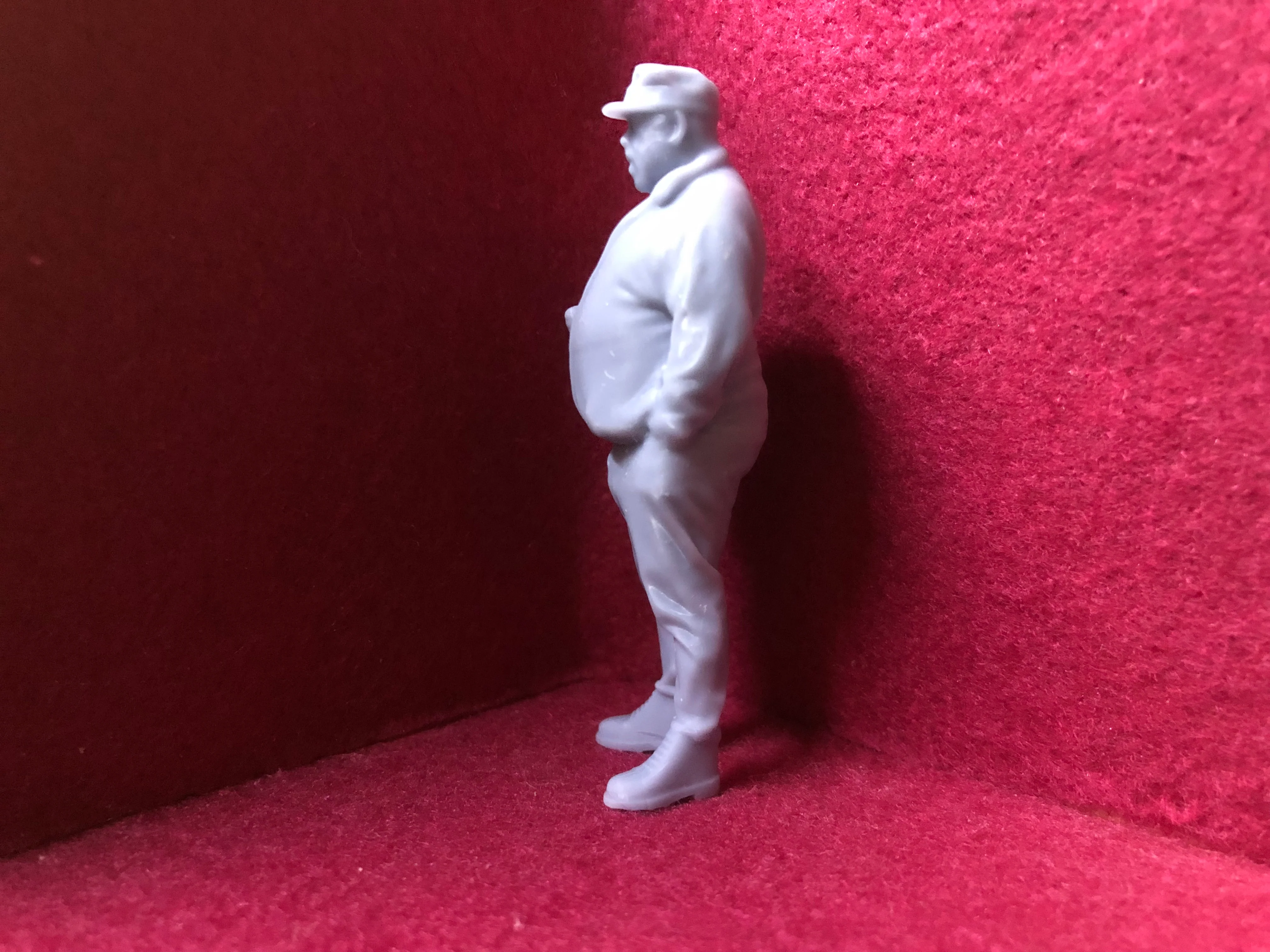 G-Scale driver figure - 3D scan of a real person - D033 (also GN15)